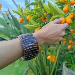 Bangle Coconut and Wood Bracelet