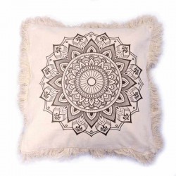 Lotus Square Pillow