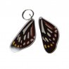 Butterfly wing pendant bead