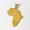 Africa pendant bead