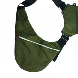 Double fanny pack, holsters Olive-green