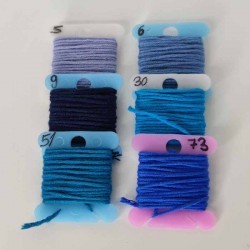 100% Egyptian cotton thread to decorate your dreadlocks