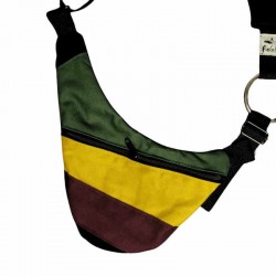 Double fanny pack, holsters "Rasta 2"