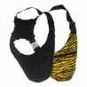 Double fanny pack, holsters Yellow Zebra