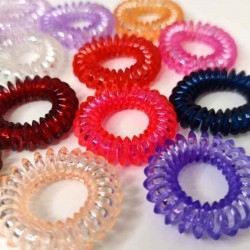 Special spiral hair bands without damage your dreadlocks