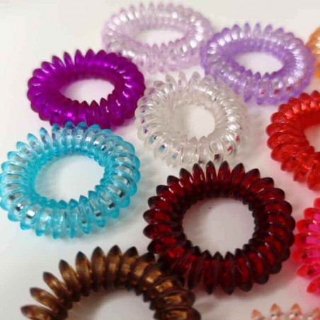Special spiral hair bands without damage your dreadlocks