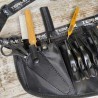 Hairdresser's belt with tools for making dreadlocks