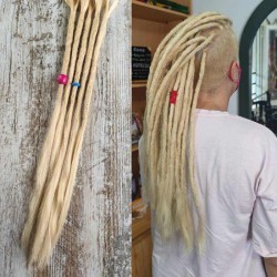Thin Natural Dread Extensions