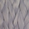 color para extensión de rasta artificial gris claro lavanda, light grey lavander