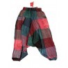 Pants harem patchwork