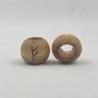 Beath Rune Viking Pyrograbate in Wood