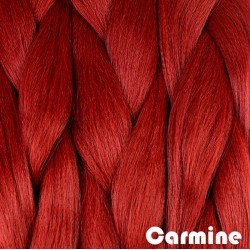 Color carmine - cabello artificial