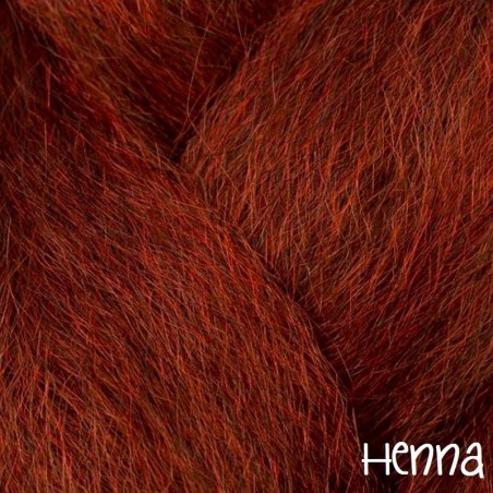 RASTAS Cabello sintético color Henna
