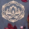 Wooden lotus flower