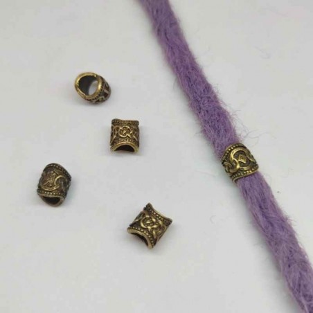 3 Mini Viking Runes dreadbeads