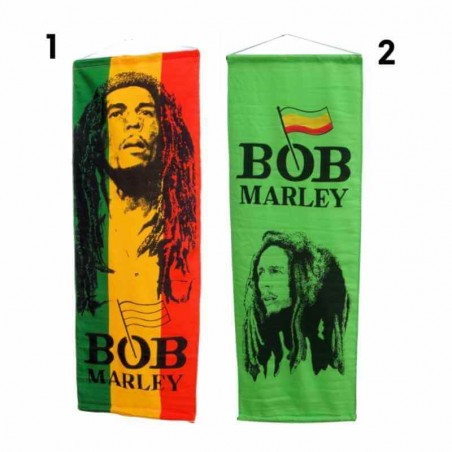 Vertical Flag Bob Marley