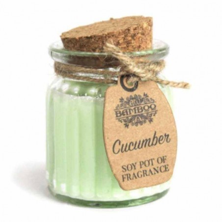 Sustainable Soy Wax Candle - Cucumber Fragrance