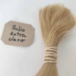 RUBIO EXTRA CLARO cabello natural suelto cabello 100% natural suelto