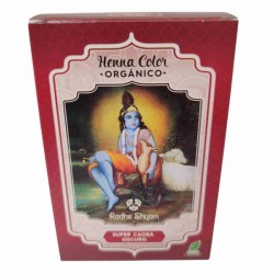 Radhe Shyam Henna En Polvo Super Caoba Oscuro 100G